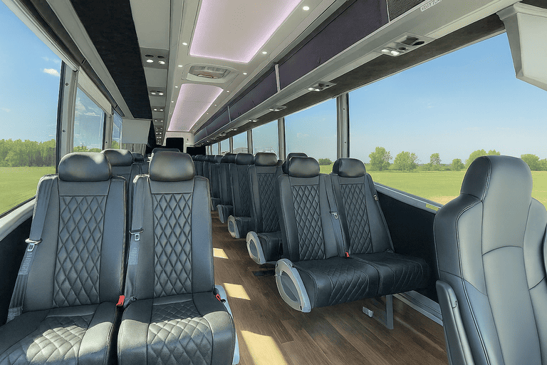 coach bus in San Marcos