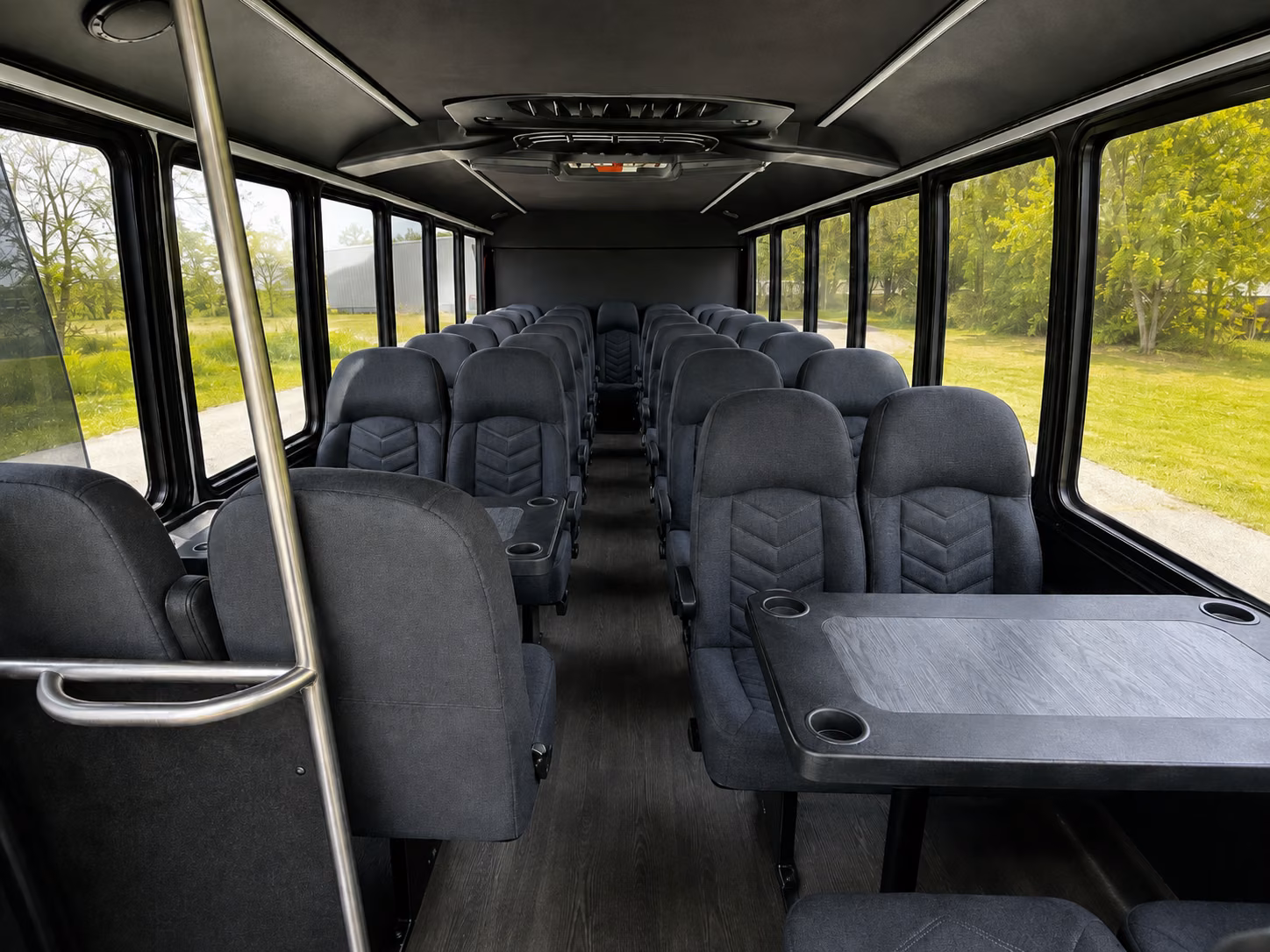 san marcos 18 passenger minibus interior