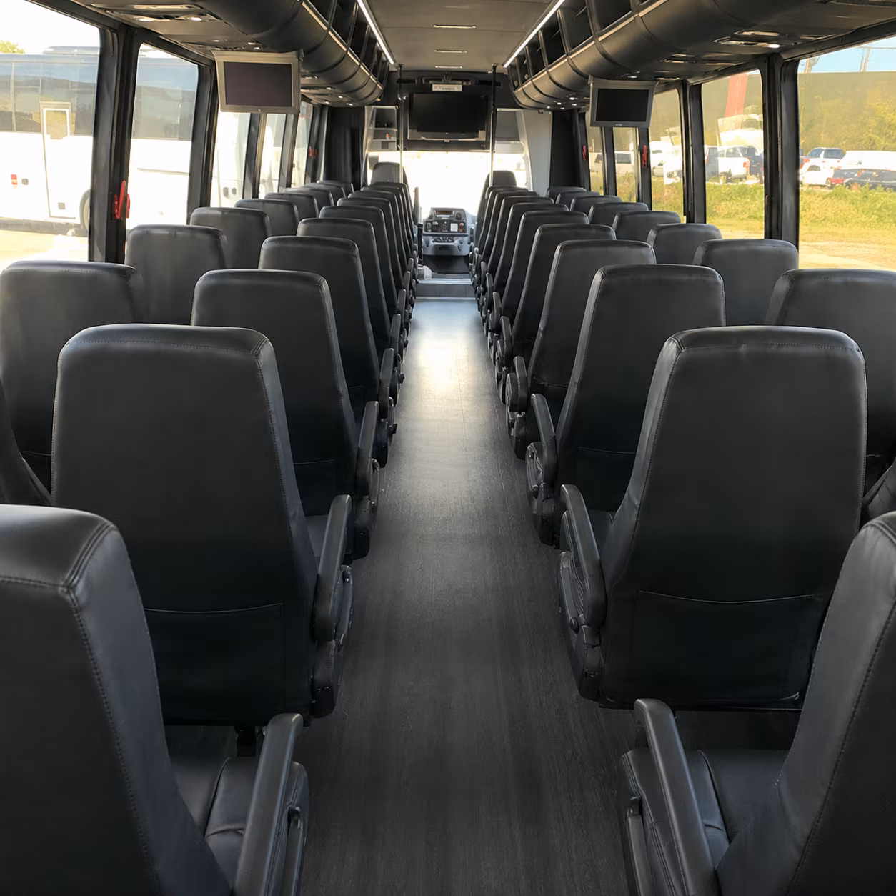 san marcos 25 passenger minibus inside
