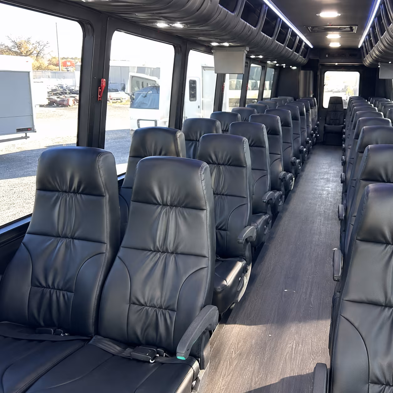 san marcos 30 passenger minibus interior