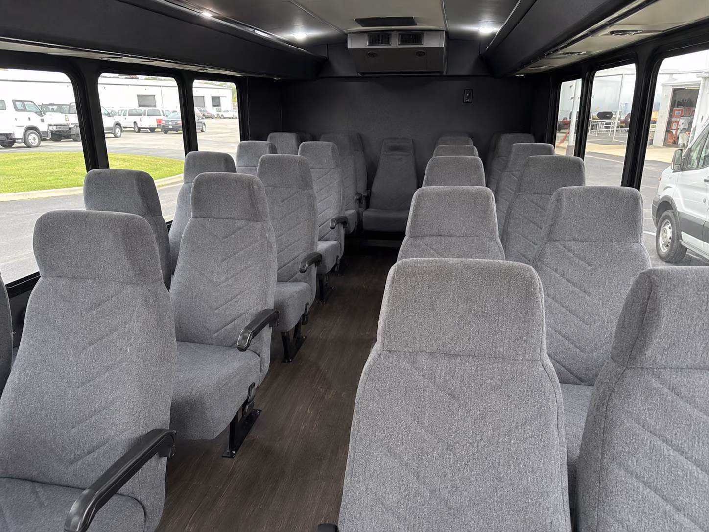 san marcos corporate transportation onboard seating