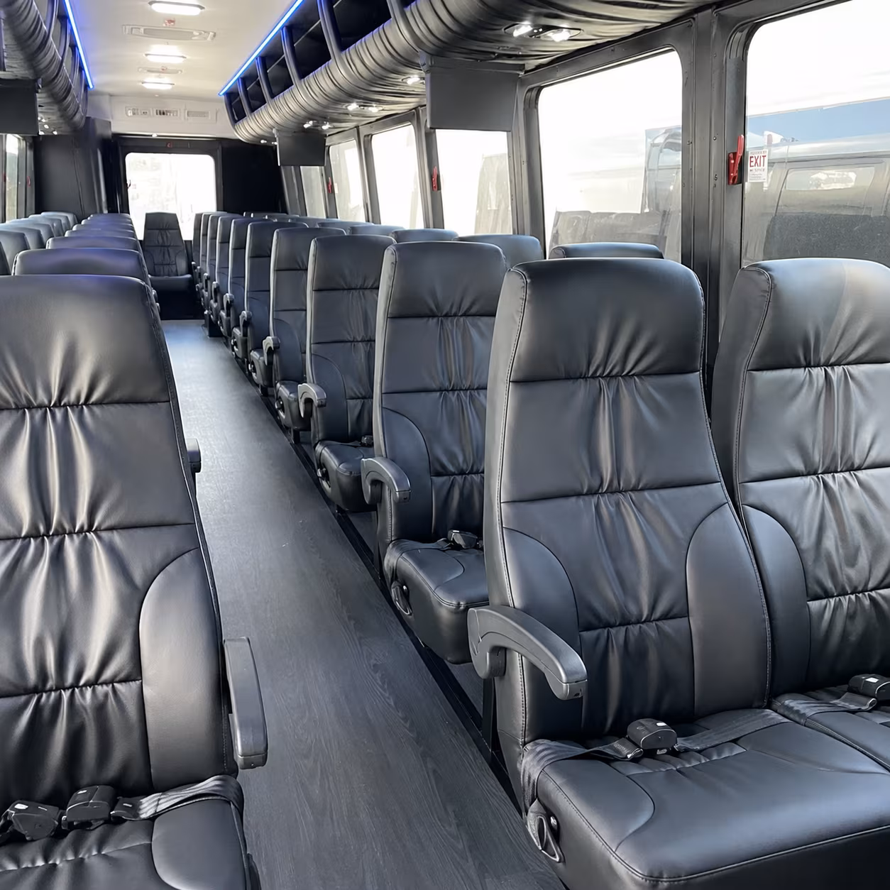 san marcos field trip transportation onboard seating